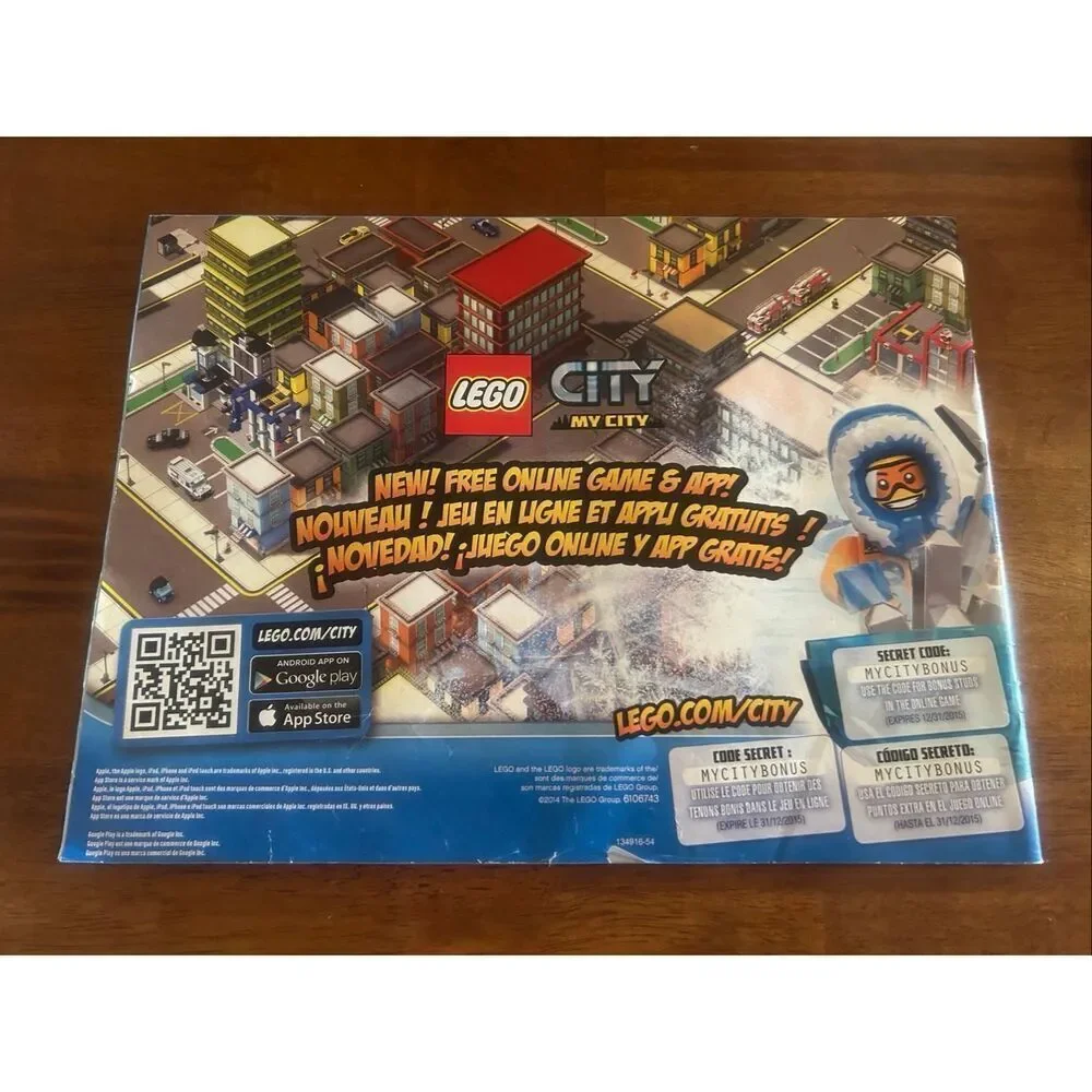 LEGO City Train Station #60050 Instruction Manual Only 1,2,3 (6004)
